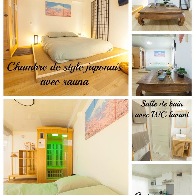 PRESTIGELOC - 3 Studios au Choix - 2 avec Sauna privé gratuit, 1 avec 3 Couchages, Centre-ville - Camera Stile Giapponese - 1