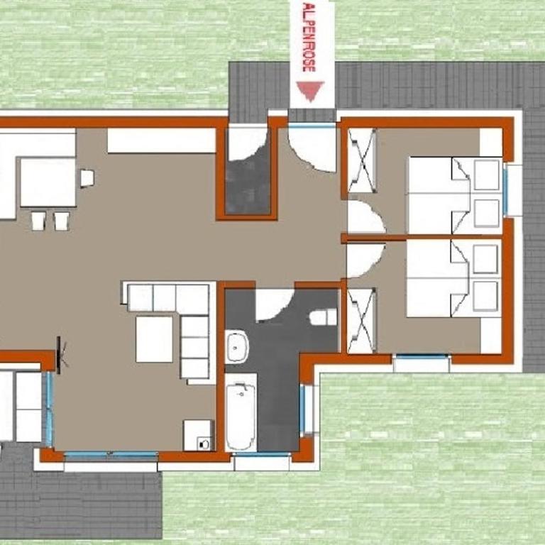 Apartments am Burggraben - Apartment mit 2 Schlafzimmern - 24