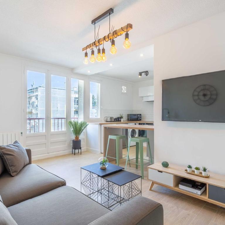Le Cocon Lagom - Apartment mit 3 Schlafzimmern und Balkon - 1