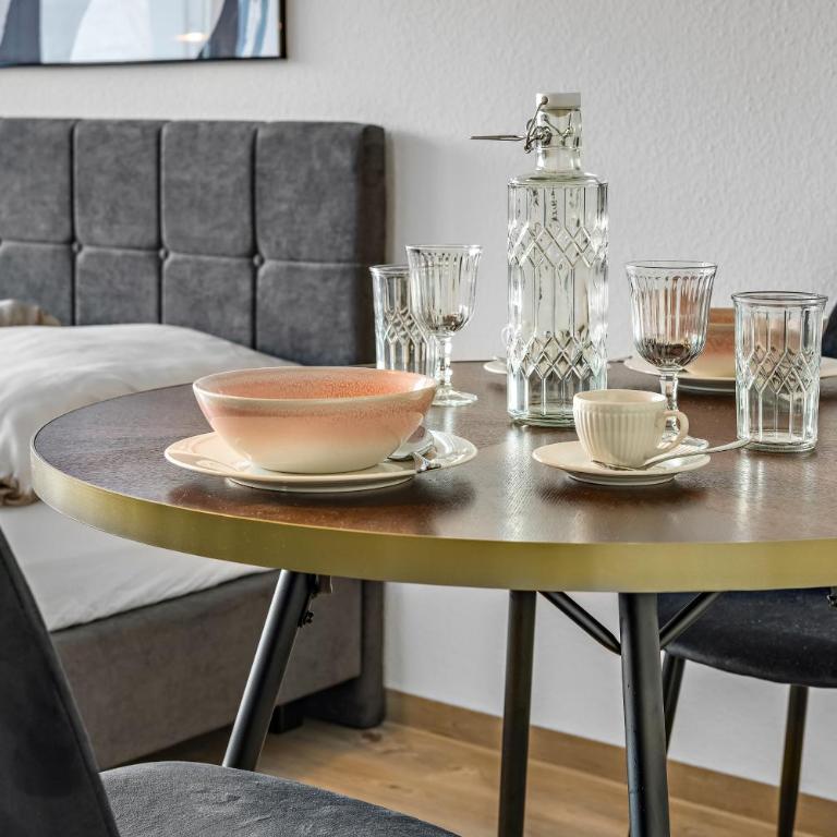 Studio Augsburg-Altstadt - Monolocale Deluxe con Balcone - 11
