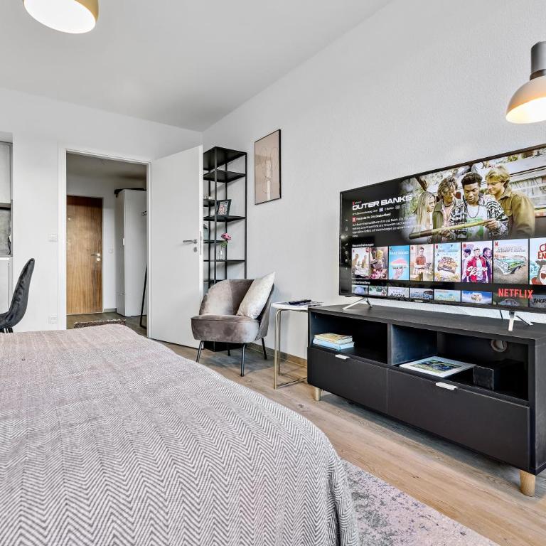 Studio Augsburg-Altstadt - Monolocale Deluxe con Balcone - 8