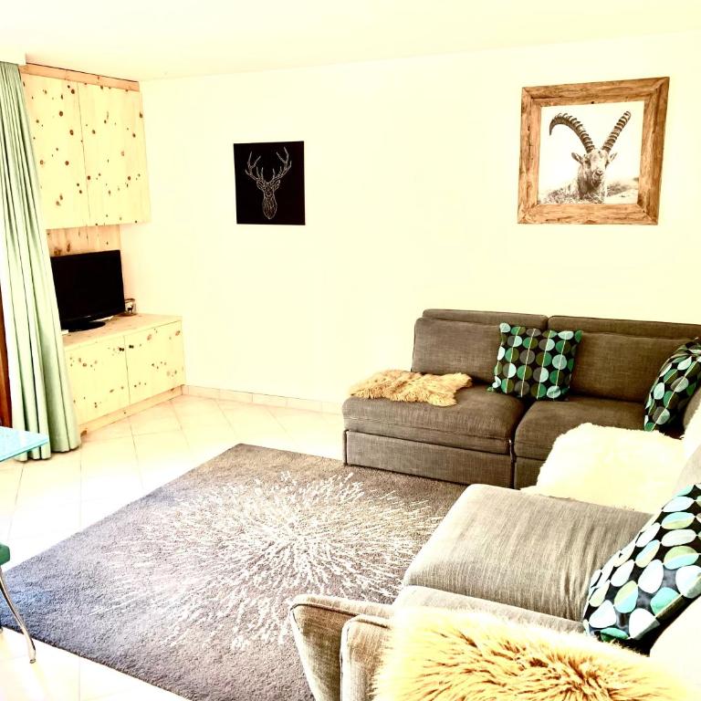 Holiday Apartment Gian - close to the Kongresshaus, the ice hockey stadium, cross-country skiing, the Eau-la-la indoor pool and wellness, large supermarket, 2 bus stops, with an indoor garage and fully equipped - Apartment mit 1 Schlafzimmer - 13