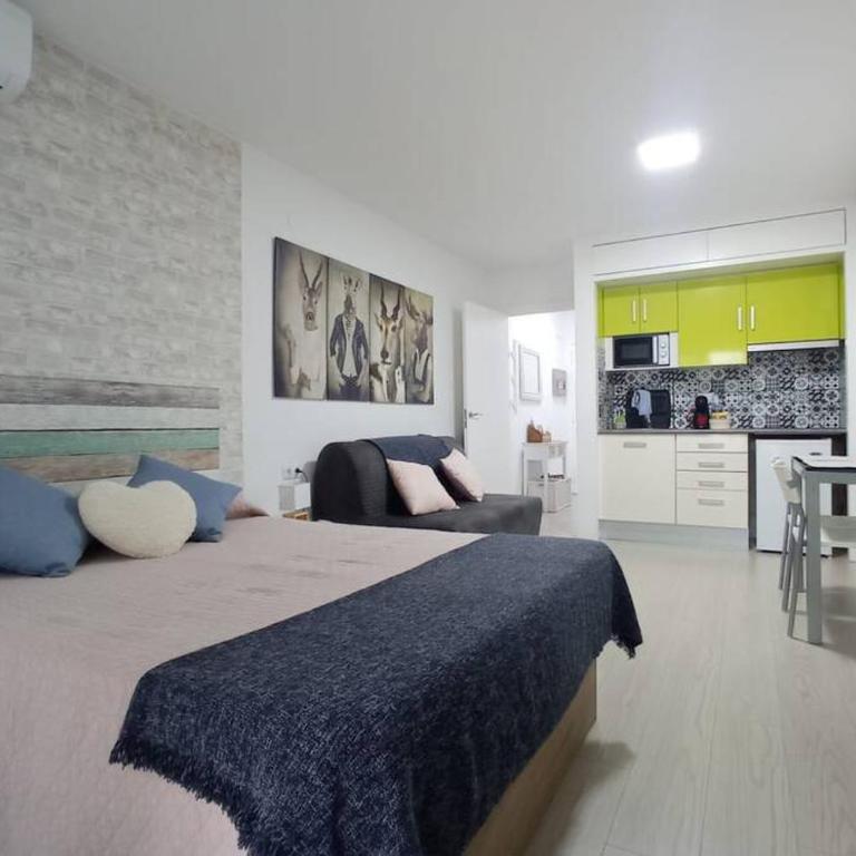 Apartamento con piscina a 2 minutos de la playa!!! - Estudio con terraza - 5