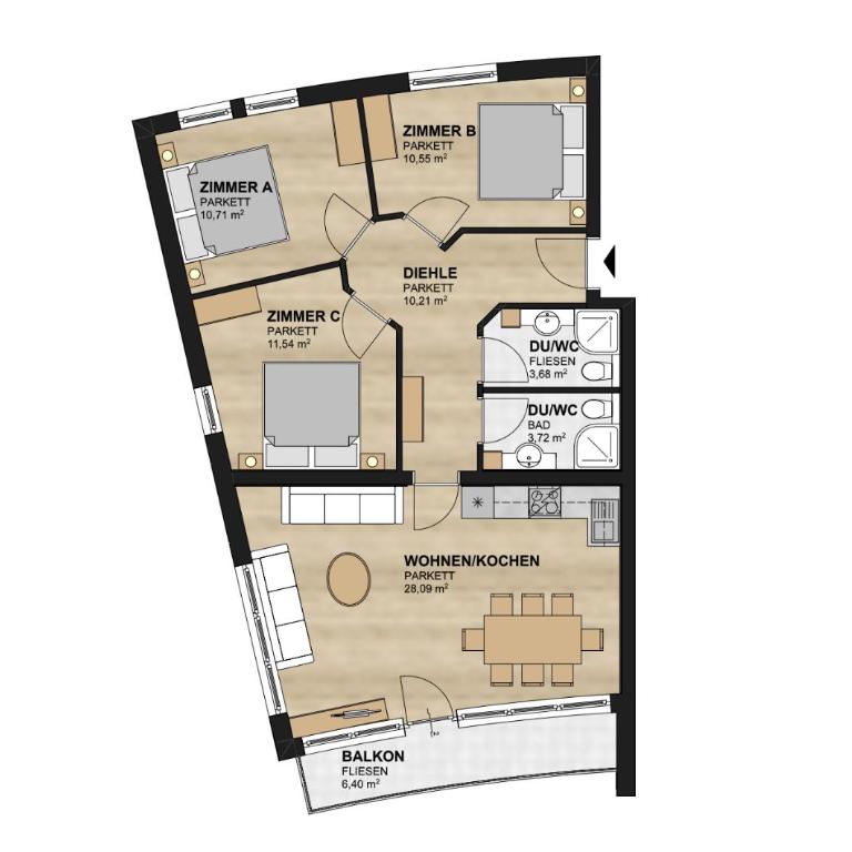 Ski Dome Apartments-Apartment VIVA & Heaven Holiday Chalet - Summercard included - Suite mit 3 Schlafzimmern - 16