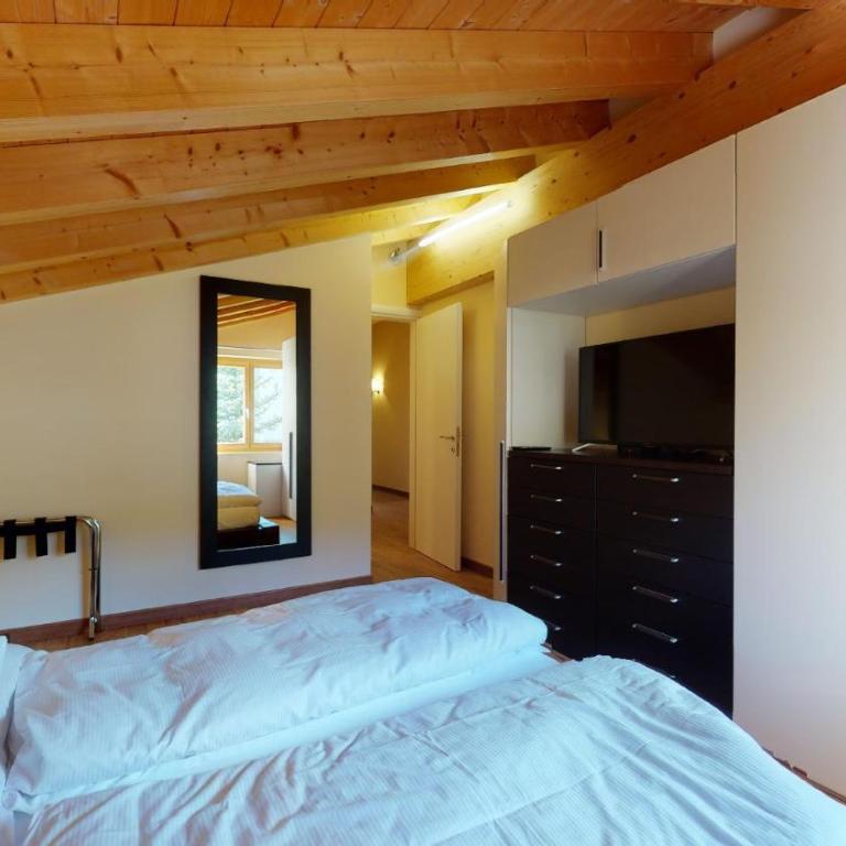 Chesa Seraina Abitaziun Seraina 8 - Tabacco - Madulain - Apartment mit Balkon - 19
