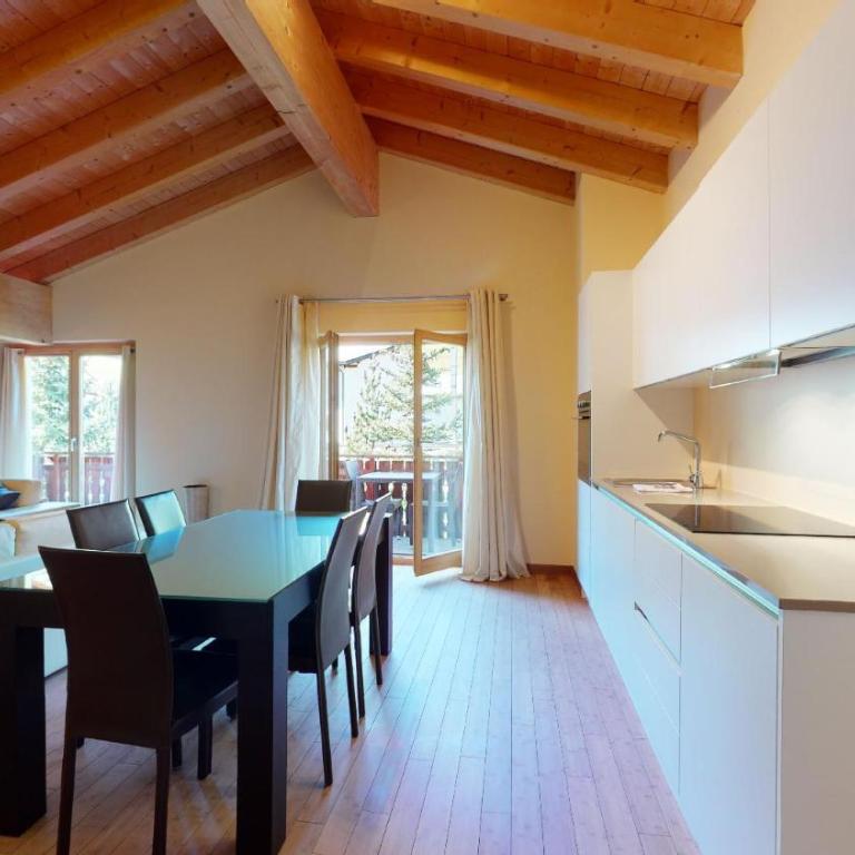 Chesa Seraina Abitaziun Seraina 8 - Tabacco - Madulain - Apartment mit Balkon - 20