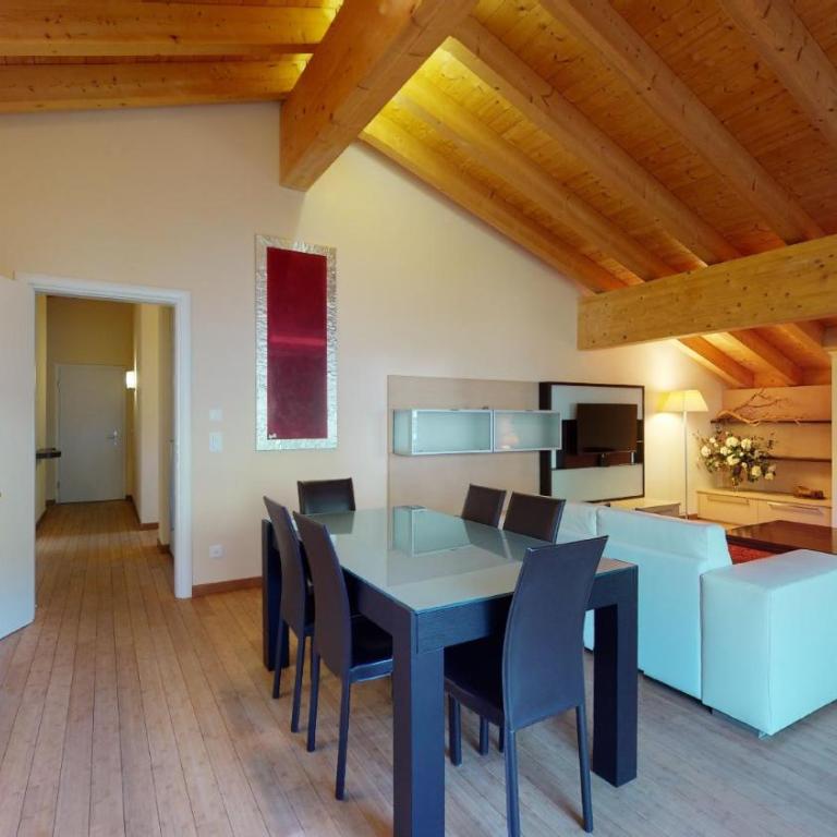 Chesa Seraina Abitaziun Seraina 8 - Tabacco - Madulain - Apartment mit Balkon - 21