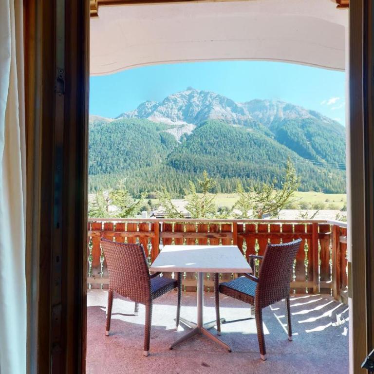 Chesa Seraina Abitaziun Seraina 5 - Caramel - Madulain - Apartment mit Balkon - 5