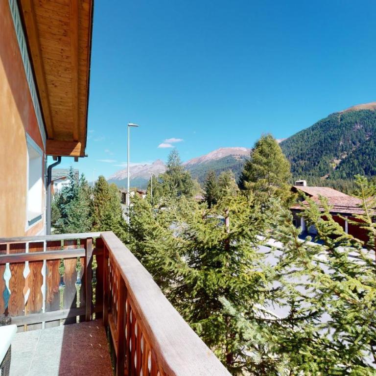 Chesa Seraina Abitaziun Seraina 5 - Caramel - Madulain - Apartment mit Balkon - 7