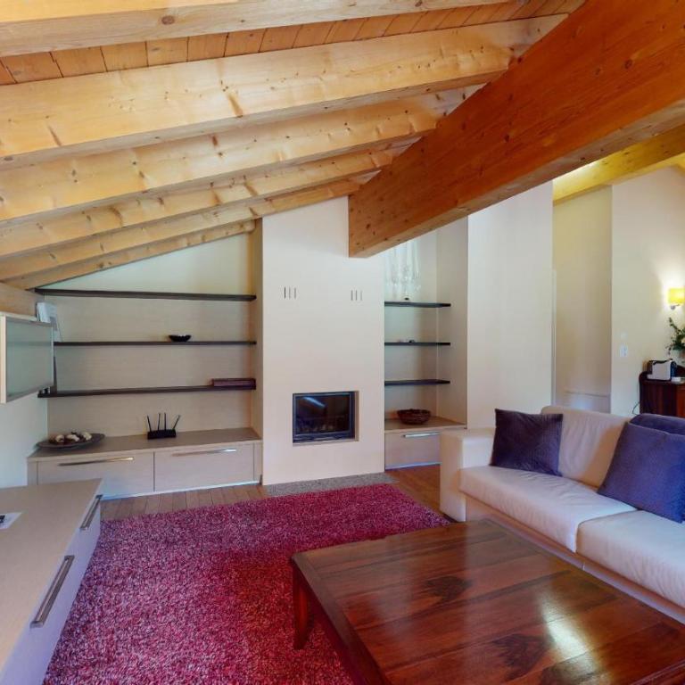 Chesa Seraina Abitaziun Seraina 9 - Mahogany - Madulain - Apartment mit Balkon - 10