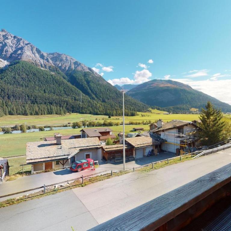 Chesa Seraina Abitaziun Seraina 9 - Mahogany - Madulain - Apartment mit Balkon - 15