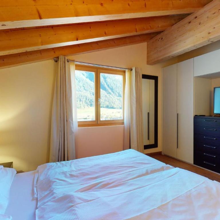 Chesa Seraina Abitaziun Seraina 9 - Mahogany - Madulain - Apartment mit Balkon - 18