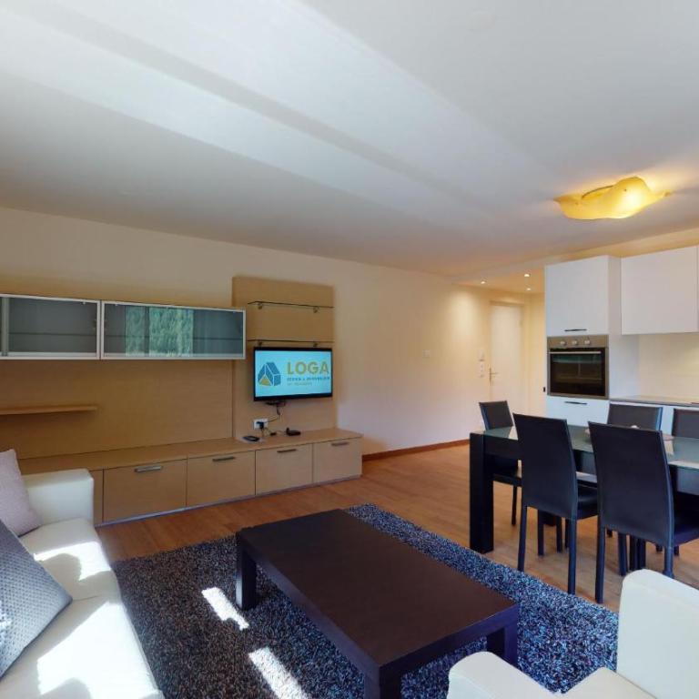 Chesa Seraina Abitaziun Seraina 6 - Amber - Madulain - Apartment mit Balkon - 3
