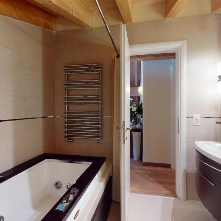 Chesa Seraina Abitaziun Seraina 9 - Mahogany - Madulain - Apartment mit Balkon - 21