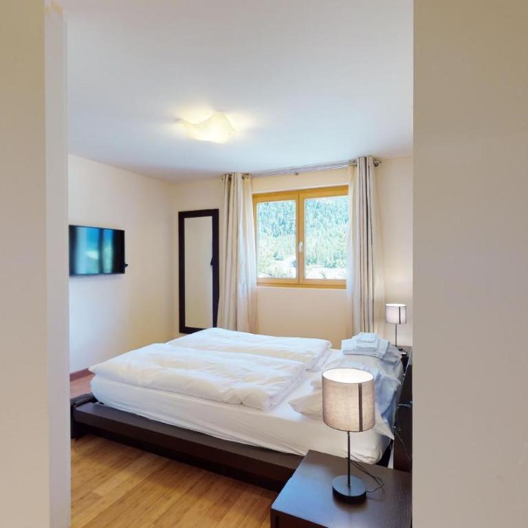 Chesa Seraina Abitaziun Seraina 6 - Amber - Madulain - Apartment mit Balkon - 14