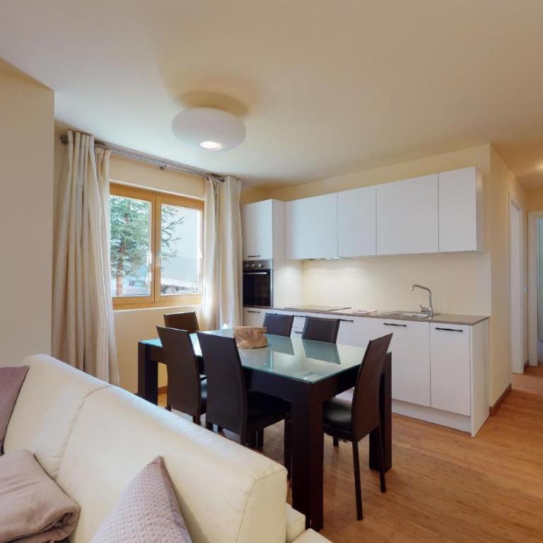 Chesa Seraina Abitaziun Seraina 2 - Ivory - Madulain - Apartment mit Terrasse - 6