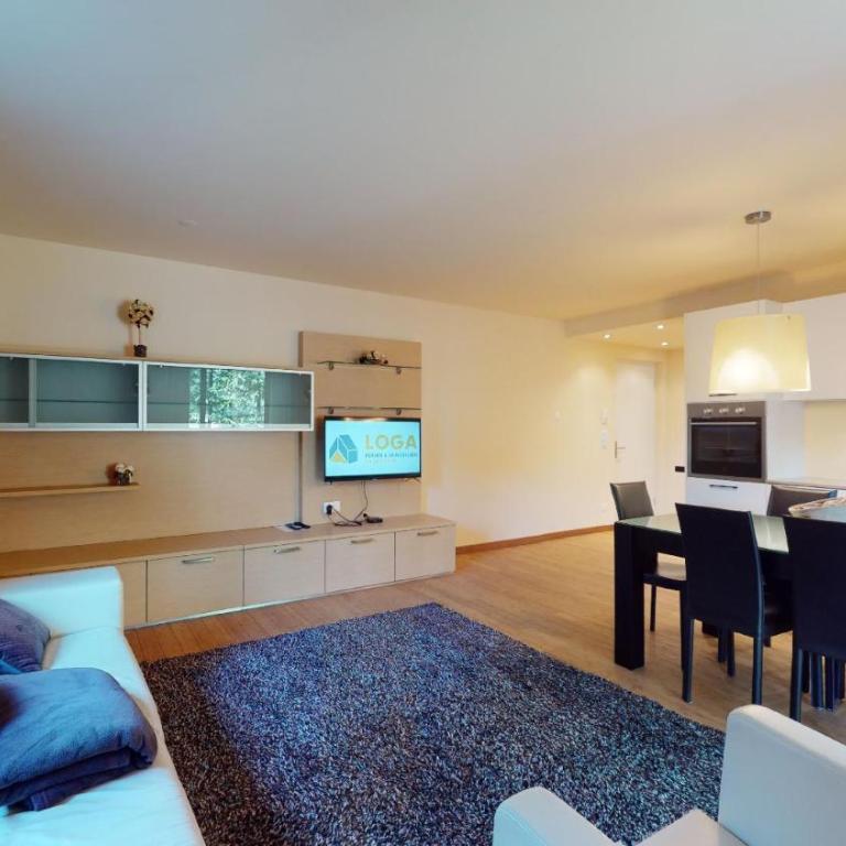 Chesa Seraina Abitaziun Seraina 1 - White - Madulain - Apartment mit Terrasse - 1