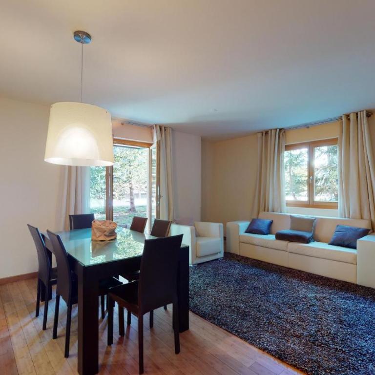Chesa Seraina Abitaziun Seraina 1 - White - Madulain - Apartment mit Terrasse - 3