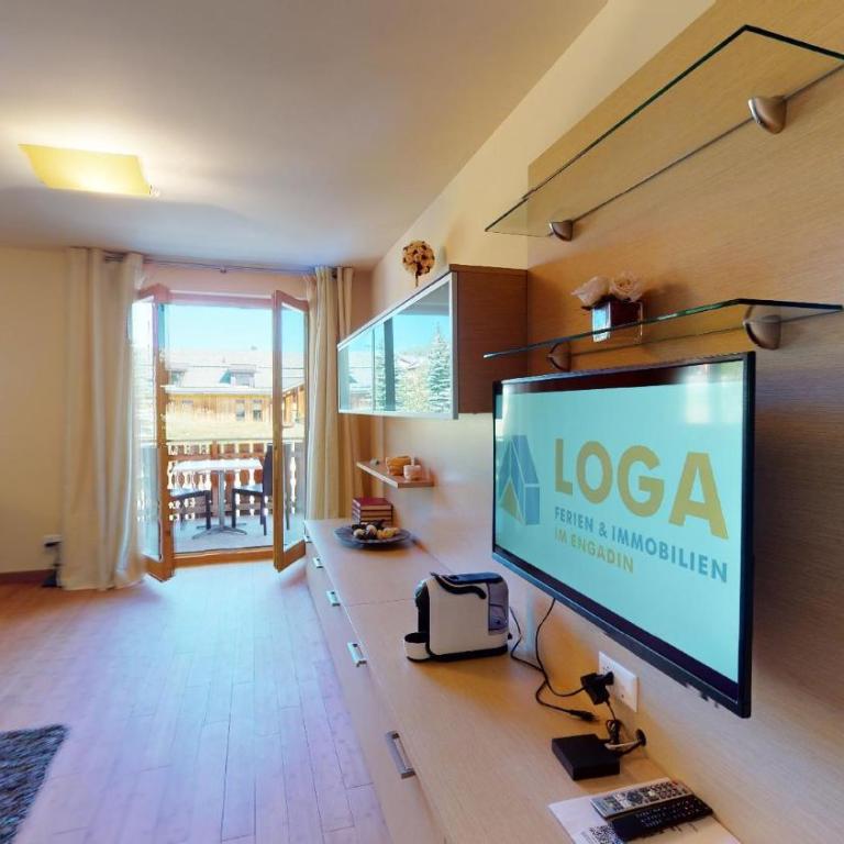 Chesa Seraina Abitaziun Seraina 4 - Sand - Madulain - Apartment mit Balkon - 7