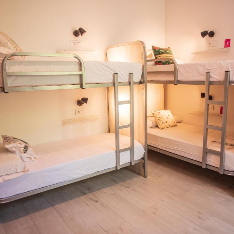 La Flamenka Hostel - Cama en habitación compartida mixta de 6 camas - 3