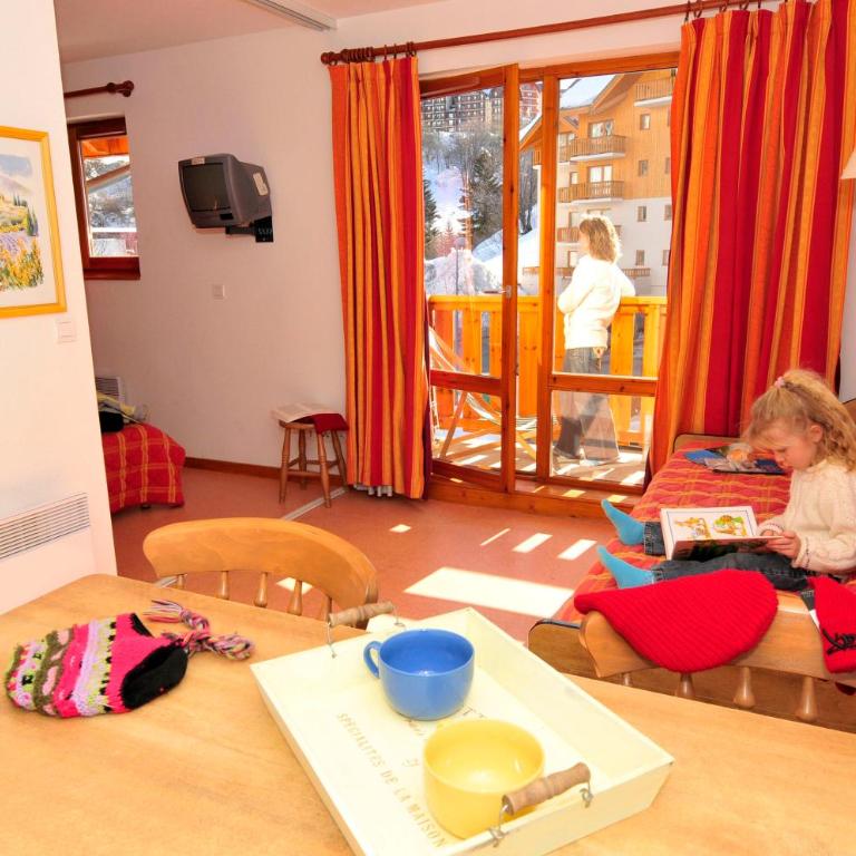 Résidence Goélia - Le Rond Point des Pistes - Apartment mit 1 Schlafzimmer - 1