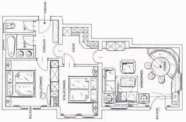 Alpasella Ferienwohnungen - Apartment mit 2 Schlafzimmern und Badezimmer - 2