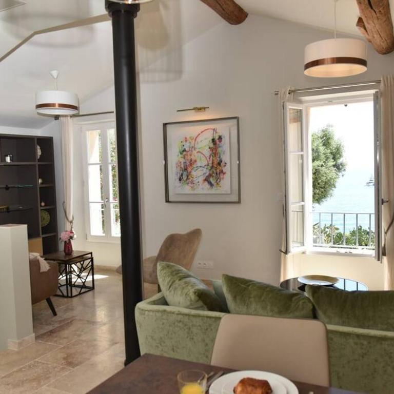 PICASSO by the sea Luxurious design house sea view old Antibes for 6 - Villa 3 Chambres - 36