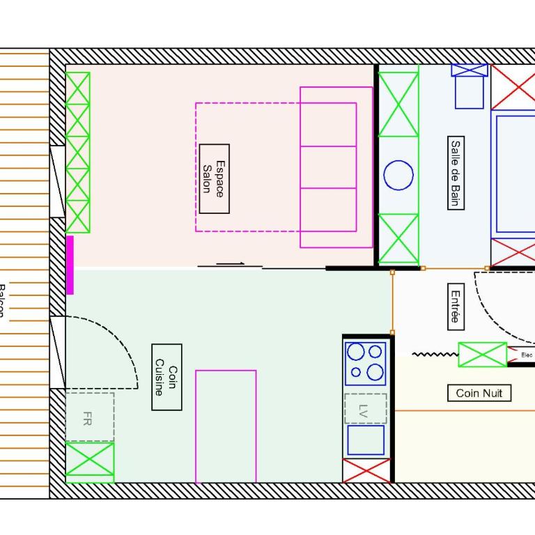Risoul Appartement Rénové Piscine Balcons de Sirius - Appartement - 59