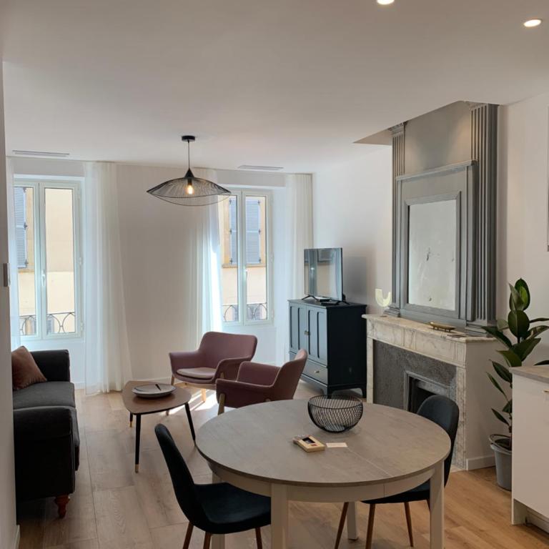 3 pièces neuf au cœur de Grasse - tout à pied - Wi-Fi & parking - Appartement 2 Chambres - 7