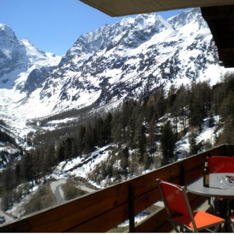 Le Panorama - Appartement 54 à Arolla face aux montagnes à 150m des pistes - Apartment mit 2 Schlafzimmern - 7