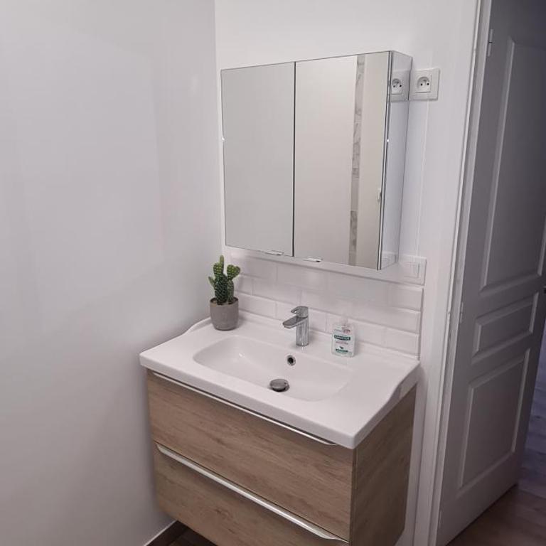 Grand appartement, 3 chambres, centre de Dieppe - Appartement 3 Chambres - 13