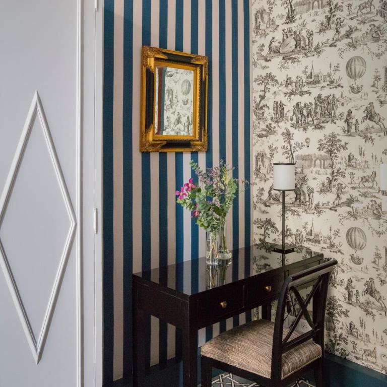 Hôtel Saint Germain - Classic Doppelzimmer mit Badewanne - 9