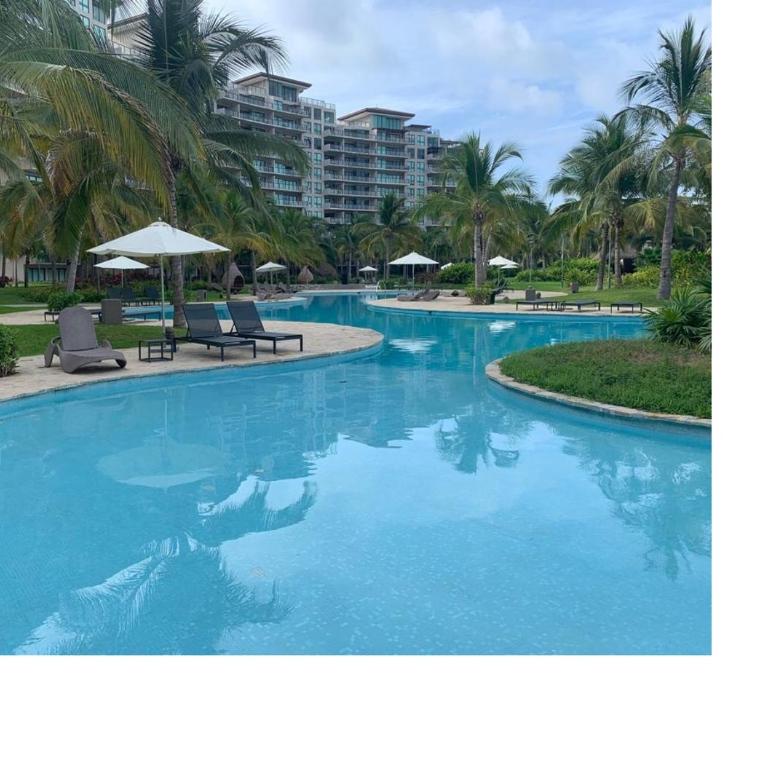 Hermosa Playa en Acapulco Diamante, Isla Residence - Apartamento con terraza - 21
