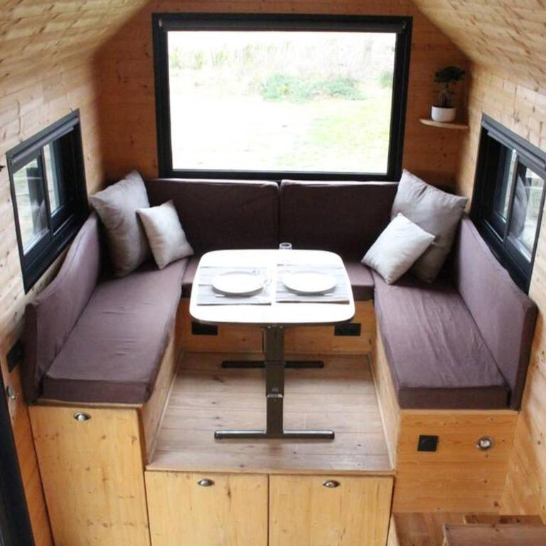 myinsolite - Tiny-house, jacuzzi, brasero, piscine - Chalet 1 Chambre - 15