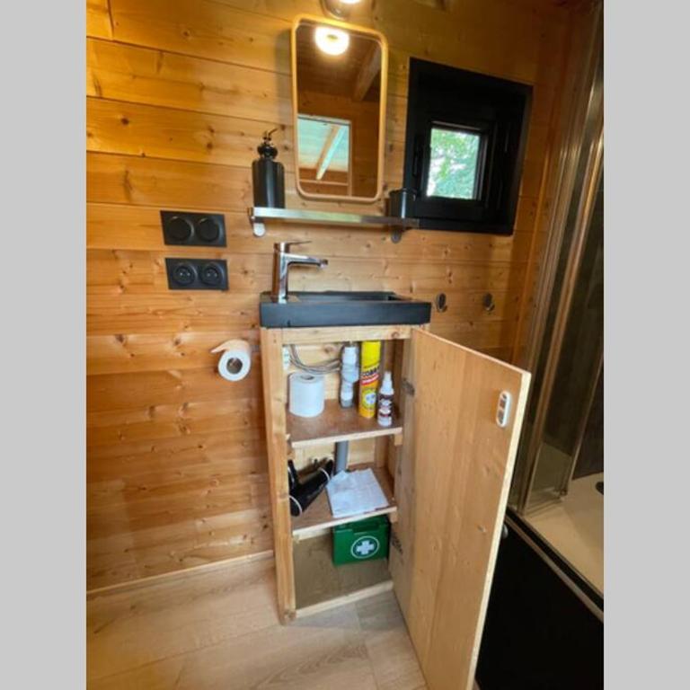 myinsolite - Tiny-house, jacuzzi, brasero, piscine - Chalet 1 Chambre - 26