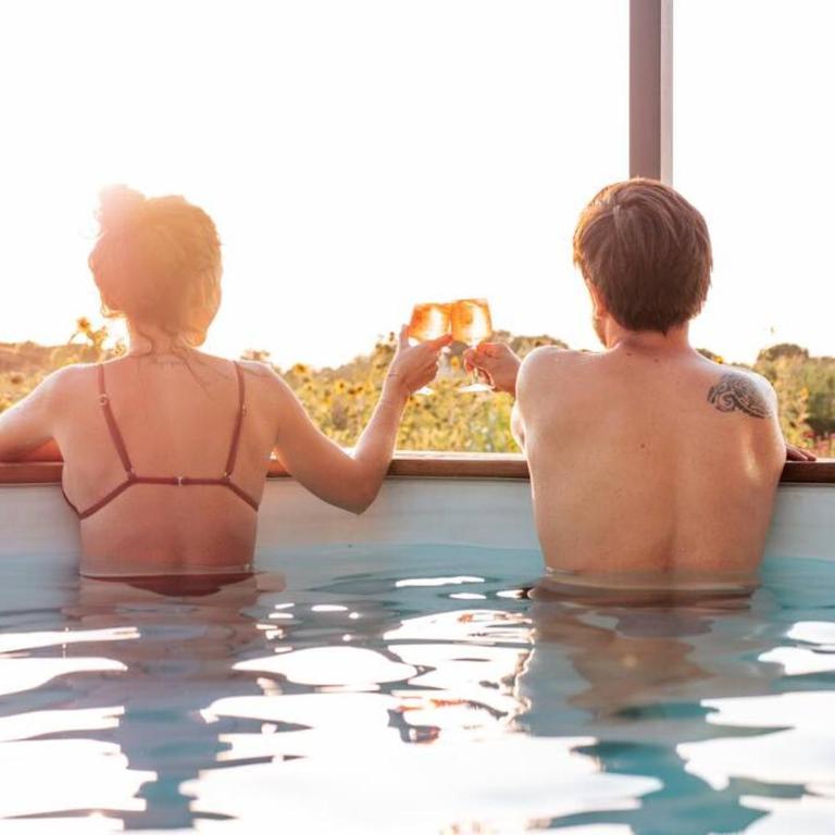 myinsolite - Tiny-house, jacuzzi, brasero, piscine - Chalet 1 Chambre - 63