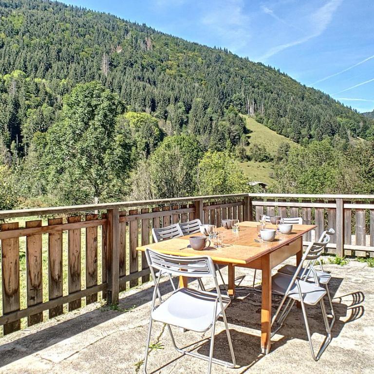 Joli APPARTEMENT DANS CHALET AVEC TERRASSE - SAINT JEAN D'AULPS - PROCHE MORZINE - 6 PERSONNES - LILOU - Appartement avec Terrasse - 13