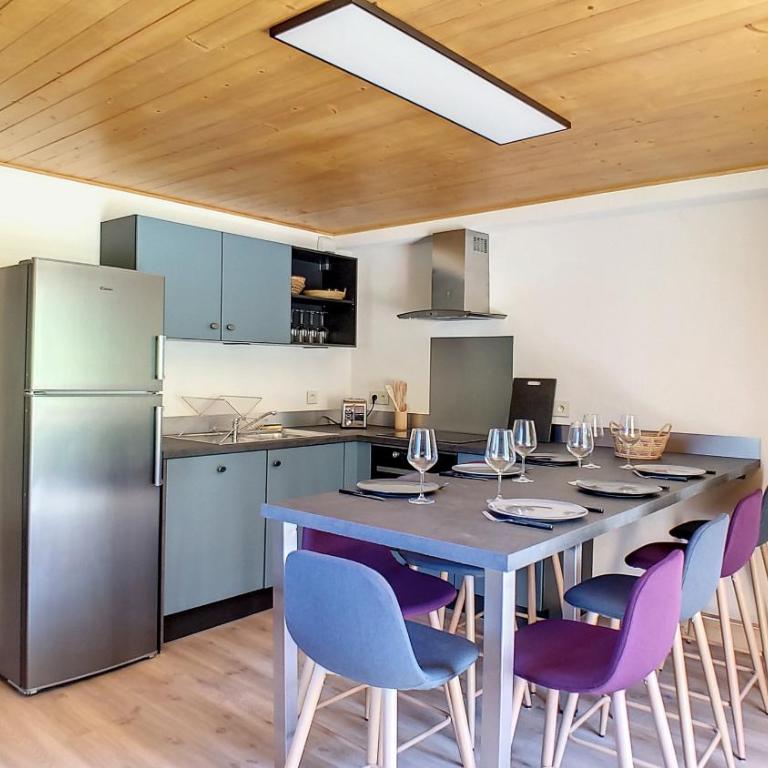 Joli APPARTEMENT DANS CHALET AVEC TERRASSE - SAINT JEAN D'AULPS - PROCHE MORZINE - 6 PERSONNES - LILOU - Appartement avec Terrasse - 10