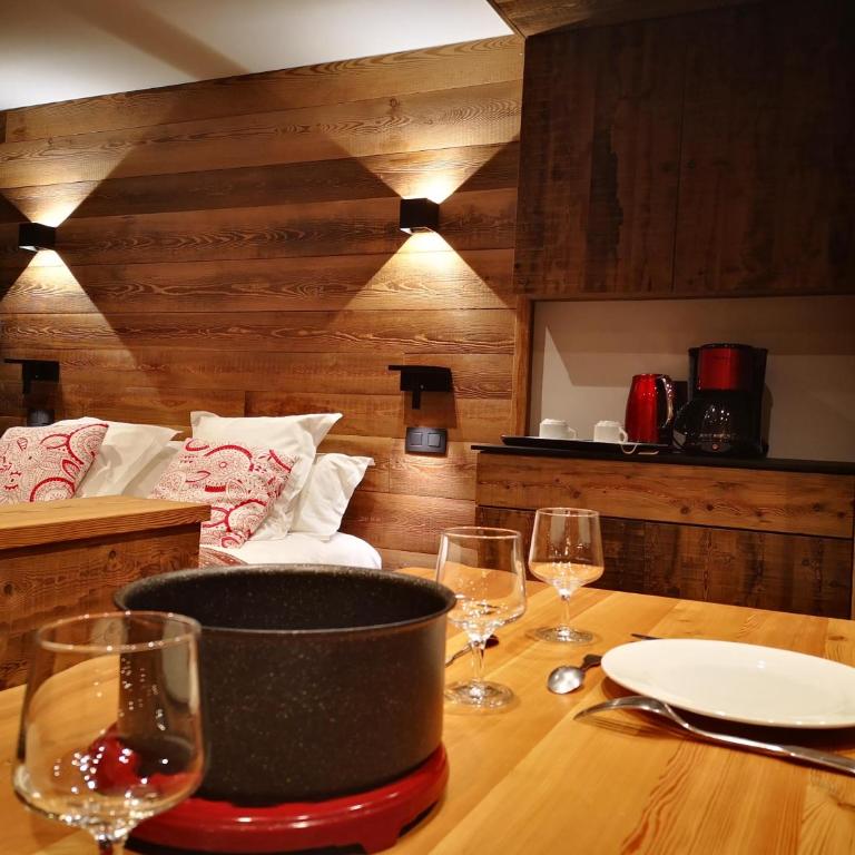 Alliey & Spa Piscine Appart-hôtel Serre chevalier - Appart-hôtel 2 Personnes - Accès Gratuit au Spa de 300 m² - 4