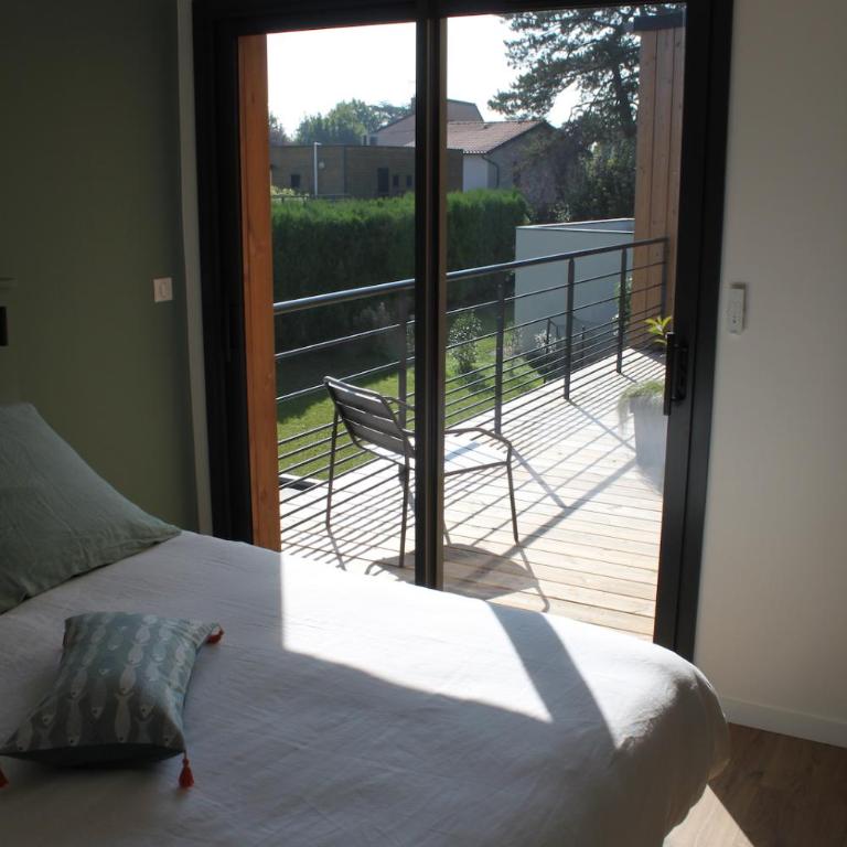 Bread et Couette - Chambre Double avec Balcon - 3