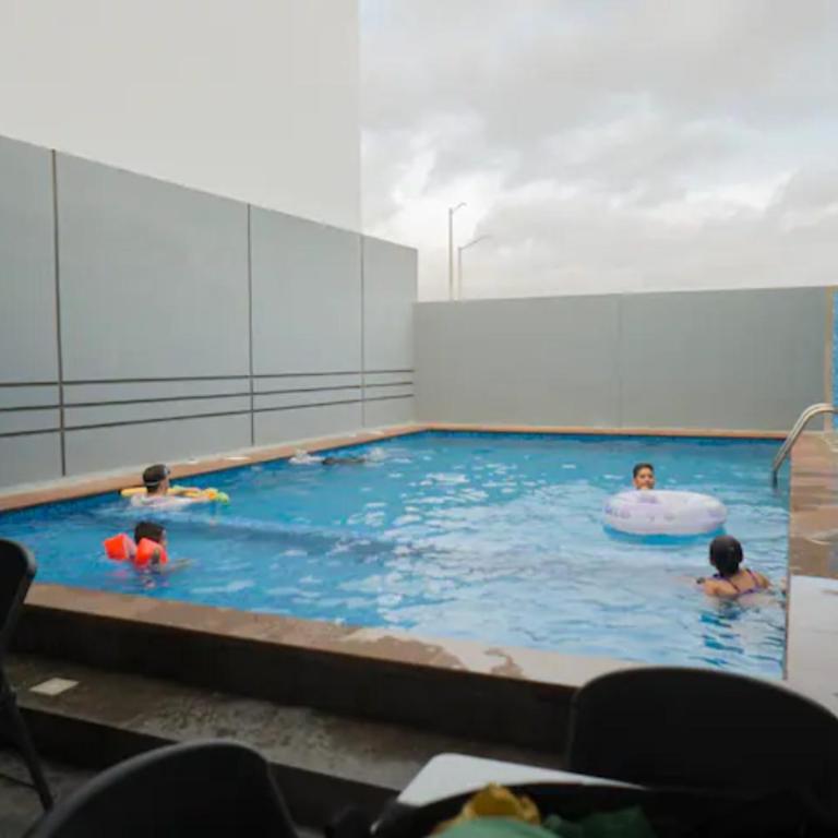 Departamento Atlántico Alberca y Casa Club - Two-Bedroom Apartment - 8