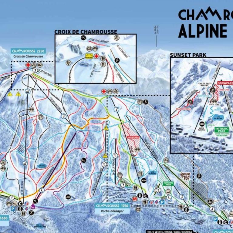 apt 4/6 pers aux villages du Bachat chamrousse - Two-Bedroom Apartment - 16