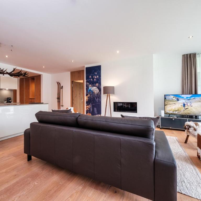 Luxury Davos Apartment for 4 - Panorama Terrace & 5 Star Hotel Spa - Apartment mit Blick auf die Berge - 33