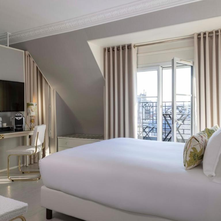 Hôtel de Banville - Chambre Double avec Terrasse - 1
