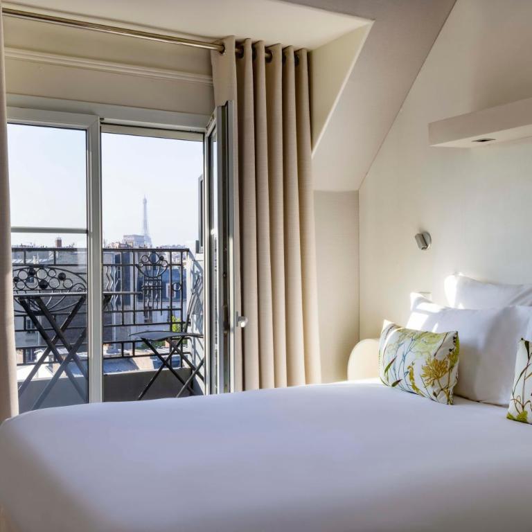 Hôtel de Banville - Chambre Double avec Terrasse - 3