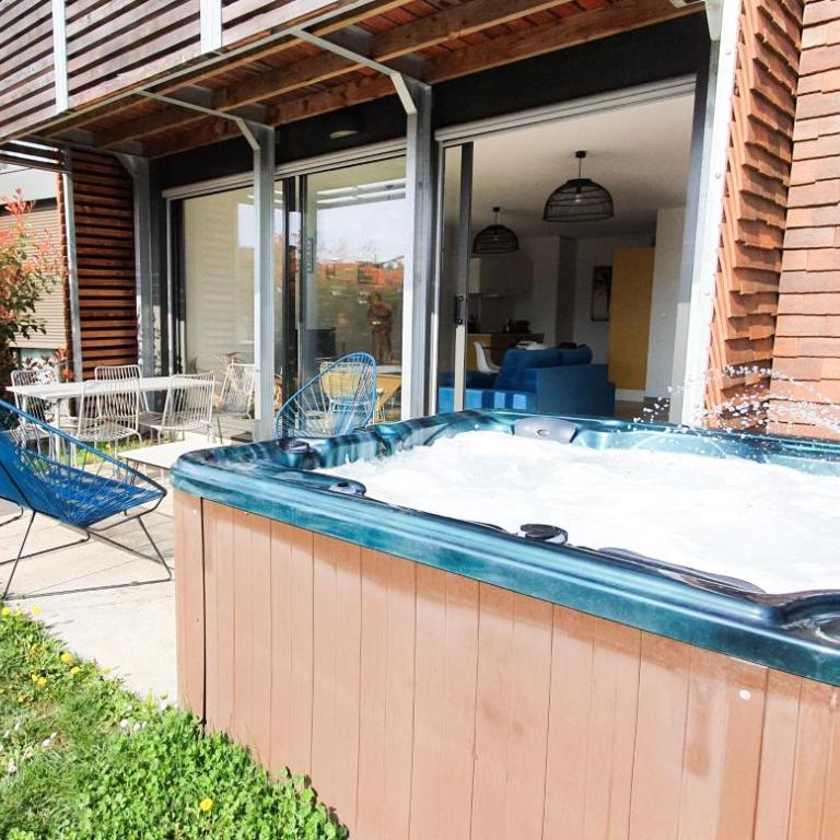 Les Bulles avec Jacuzzi Privatif & Parking privé - Appartamento con 1 Camera da Letto - 3