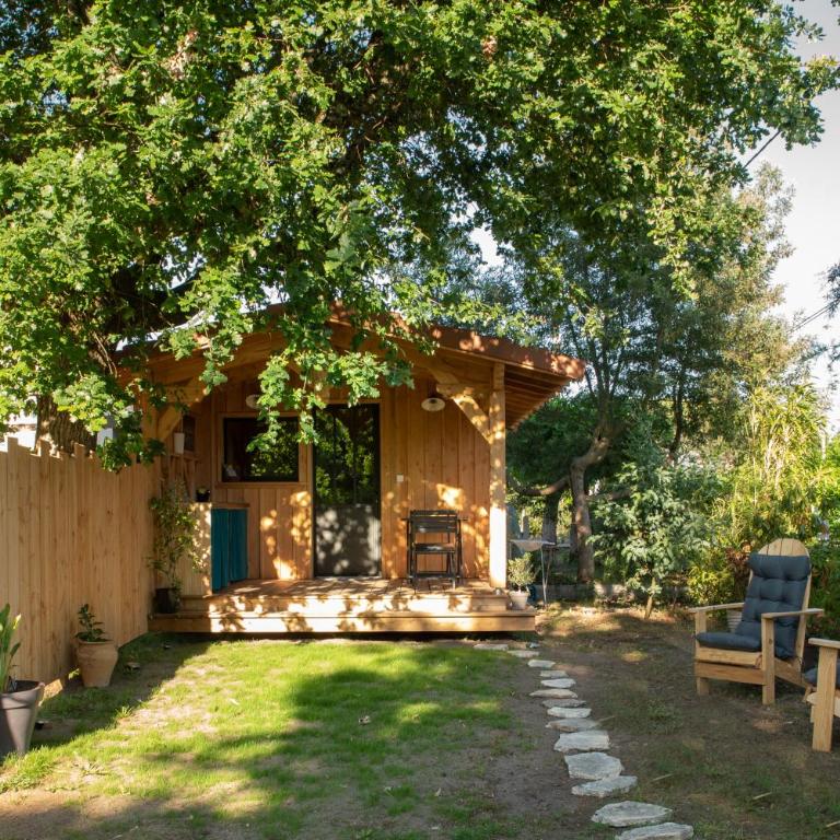 Joli chalet en bois à 7 mn des plages du Bassin d'Arcachon - Appartement 1 Chambre - 2