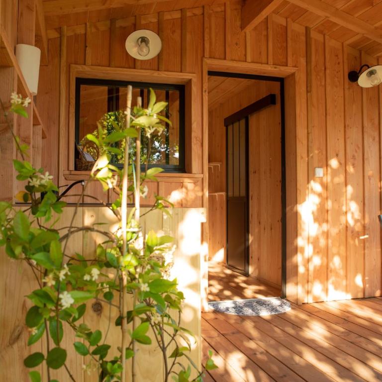 Joli chalet en bois à 7 mn des plages du Bassin d'Arcachon - Appartement 1 Chambre - 6