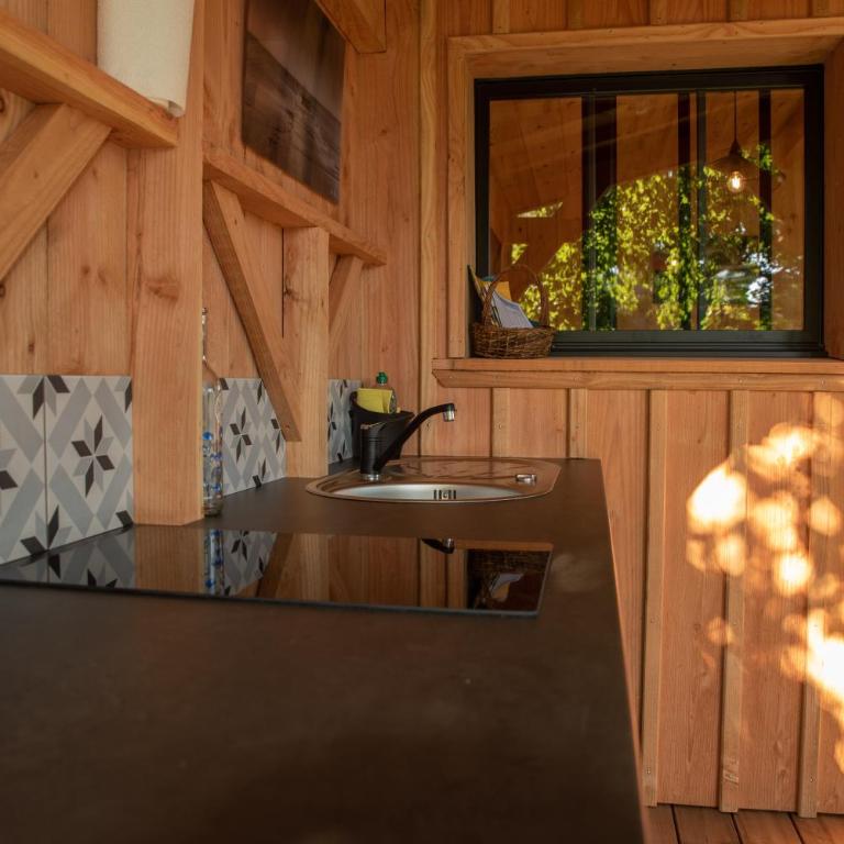 Joli chalet en bois à 7 mn des plages du Bassin d'Arcachon - Appartement 1 Chambre - 7