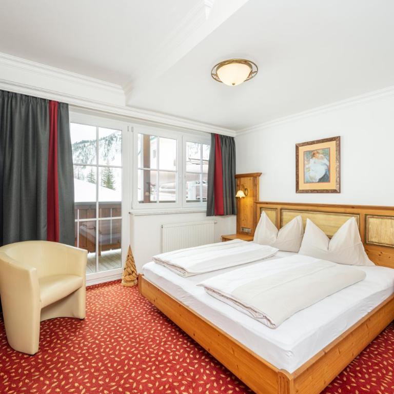Hotel Almschlössl & Schrotteralm - Apartment mit 2 Schlafzimmern, einem Balkon und Panoramablick - 7